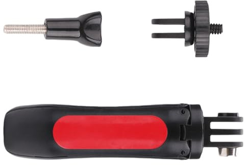 Trípode pequeño ajustable para fotografía al aire libre, aleación de aluminio ligero, sujeción segura de cámara, soporte plegable, patas de goma antideslizantes