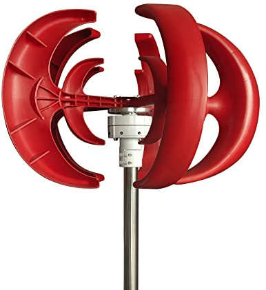 SXYKXYDL Aerogenerador portátil de 1200 W, trifásico, Tipo Linterna, para cabañas o viviendas (12 V-220 V)