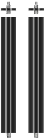 TARION Overhead Kamera Tischstativ Hauptstange Set 2x275mm | Robustes Titanrig Zubehör-Set für Cart Lite Z Tischstativ Verstellbare Halterung Overhead Foto Video