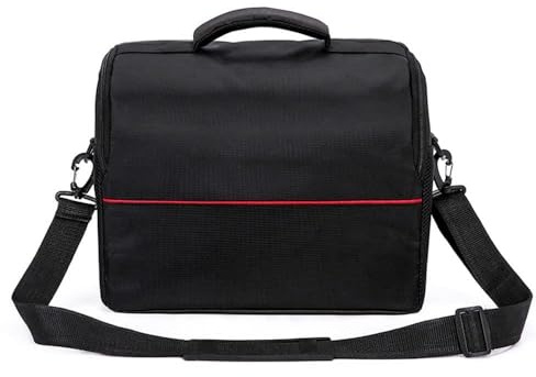 Dioche Bolsa de Almacenamiento para Bolsa de Almacenamiento Portátil para Mini Proyectores, Universal Gruesa para Adecuada para la Mayoría de Los Mini Proyectores. Los Accesorios Incluyen (Black