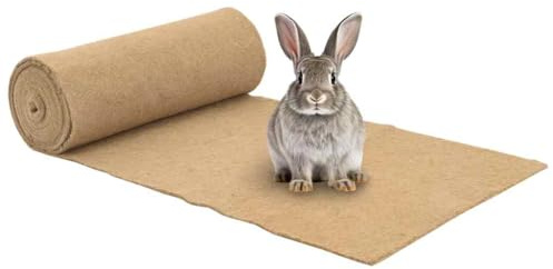 Cervaline Tapis de Chanvre pour rongeurs 0,5x5 m 5 mm,Articles pour Animaux,Articles pour Animaux de Compagnie,Tapis pour gamelle,1.6 kg-42001197