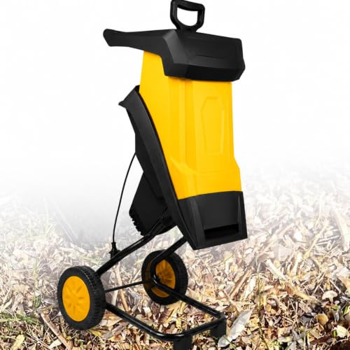 WIANQIAN Biotrituratore 2500 W, Rami Fino a 40 mm, Doppia Lama 50mcable