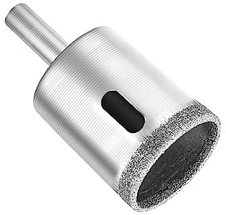 Aopin Diamond Drill Bits, 45mm Cutting Diameter, Carbon Steel, Glass, Ceramics, Stone, Hole Saw, 1Pcs