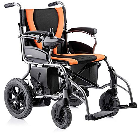 Fauteuil Roulant Électrique, Scooter De Mobilité Robuste Pliant Portable Léger, Fauteuil Roulant Motorisé Compact, Portable