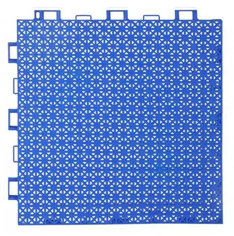 Carreaux de Sol à EmboîTement 4 12 16 18 20 50 100 Paquets De Tapis De Sol Modulaires À Emboîtement, Les Dalles De Drainage Pour Sol S'emboîtent Les Unes Dans Les Autres, Pour Aire Jeux, Stade, Garage