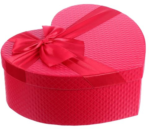 CALLARON 1stück Herzförmige Geschenkschachtel Mit Schleife Hochzeitsbox Für Süßigkeiten Dekoration Geburtstag Für Festlichkeiten Und