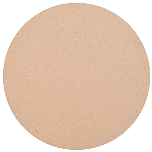 AJJHUUKI Home Outdoor Sonstiges: Tischplatte, rund, MDF, 400 x 18 mm