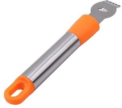Amosfun Zesteur De Citron Râpe à Fromage Outil Zesteur D'agrumes Ouvre- Éplucheur d'orange Râpe Zesteur Orange Zesteur en INOX