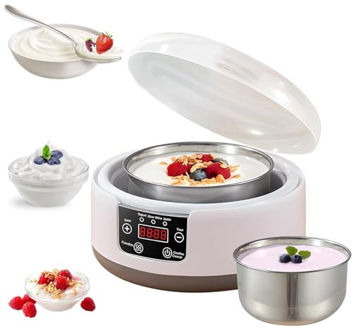 ZANWANXIN Probiotic Yogurt Maker 36 Hour with Temperature Control, 36 Hour Yogurt Maker, Yogurt Maker Machine, Yogurt Maker with Temperature Control (Basic)