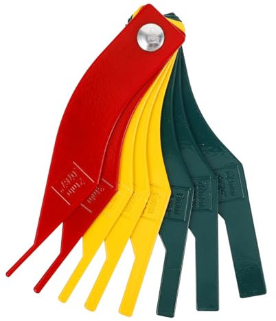 SOIMISS Misuratore Pastiglie Freni Auto Righello Misurazione Guarnizioni Freni Strumento Misurazione Spessore Pastiglie profondità