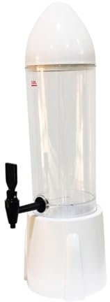 Sharplace Dispensador de Bebidas de Donantes de Cerveza Placas de Jugo de 3L -Manks -Juice Donor Beer For Bar Meetings, Blanco, Individual