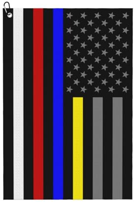 Garten Flagge Vereinigte Staaten Dünne Linie Rot Blau Gelb Doppelt Genäht Banner Satte Farben Pirate Flag Für Fasching Drinnen Innen 3X5Ft