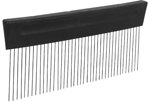 SAFIGLE Plaster Scarifier Comb Graffiti Texture Tools Stainless Steel Texture Comb Scraper Decorative Plaster Tool Pattern for DIY Faux Finish for Interior Design and Effect Painting