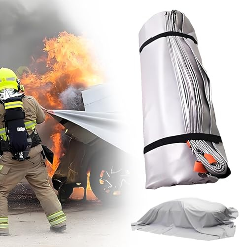 Coperte antincendio di emergenza per auto, coperta estintore, coperta ignifuga per veicoli elettrici, camion