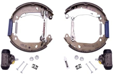 HELLA 8DB 355 003-751 Bremsbackensatz - R0265 - Bremssystem: Bendix | Kompatibel mit: RENAULT RAPID Kasten/Großraumlimousine, SUPER 5
