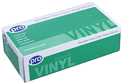 Pro Vinyl Powder Free Gloves Size XL