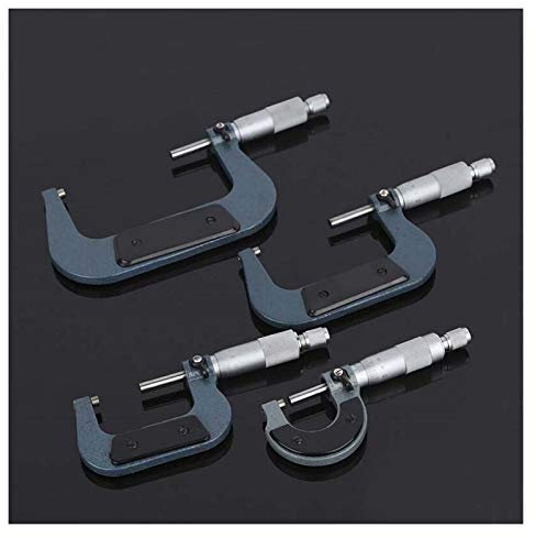 Präzisions-Messschieber, 1Pc Bügelmessschrauben, 0.01mm 0-25mm / 25-50mm / 50-75mm / 75-100 mm Metric Messer Messschieber for Werkzeuge Mess (Size : 125 150mm)