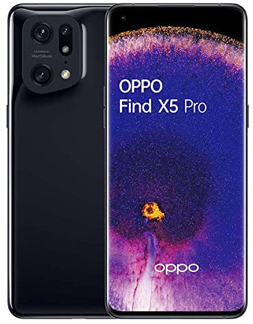Oppo Find X5 Pro 5G - Smartphone 256GB, 12GB RAM, Dual Sim, Black
