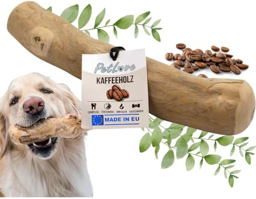 PetLove Kaffeeholz für große Hunde, Kauholz Natur, XL 1 Stück