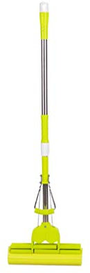 Mop per Pavimenti Mop in Spugna Twist The Water Mop Ugello in Microfibra Getto Piatto ruotato Autostrizzante Senza Lavaggio a Mano