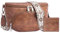 MUIIKOLA Kleine Damen Umhängetaschen, Bauchtasche Damen Crossbody Bag Damen Veganes Leder Crossbody Bag Damen,RFID Blockierung Kartenschlitz Brusttasche mit Verstellbar Abnehmbar Breiter Gurt
