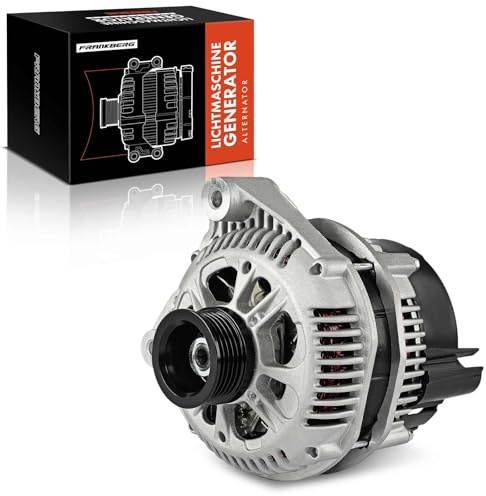 Frankberg Lichtmaschine Generator 2-Polig mit Riemenscheibe 12-31-2-249-966 | Kompatibel mit 3er E46, 3er Compact E46, 3er Touring E46