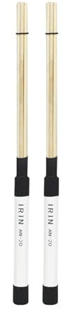 Trommelstöcke aus, Trommelstöcke mit Holzspitze - 2 Stück Drumsticks für E-Drums | Elektronische Drumsticks, Percussion Sticks Set, bequemer Griff für Schlagzeuger