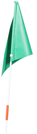 OFFSCH Fahrradfahne Mit Stange Fahrradanhängerfahne Fahrradheckfahne Aus Hochwertigem Material Verstellbarer Fahrradflaggenmast Für Sicherheitsflaggen Teamflaggen Warnflaggen Und National