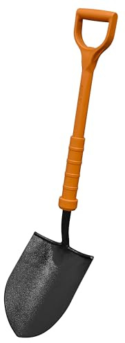 Sealey Insulated Round Mouth Shovel - HVCT04, Brown/Black