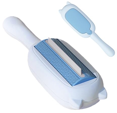 Pet Hair Remover Brush,Pet Hair Static Shedding Tools - Ergonomic Animal Grooming Comb for Clothes Sofa Bedroom Bed Apartment Cleaning Supplies