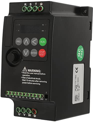 Variateur De Vitesse Pour Moteur, 1.5 kW 3 Phases AC380V - Régulation Automatique Précise, Refroidissement Rapide, Usage Industriel