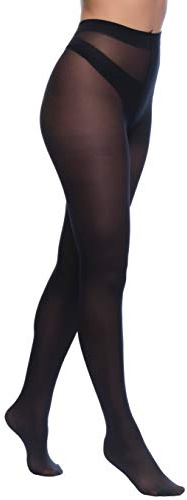 Yenita 3er Pack Damen Strumpfhosen 70 Den, Matte, Blickdichte Mikrofaser Strumpfhose