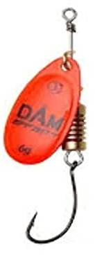 DAM Effzett Spinner mit Einfachhaken - Red 4,0 g