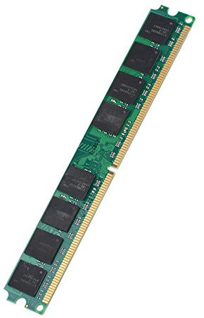 DDR2 Kit de Memory Stick de 2GB, PC de 2GB DDR2 800 MHz PC2-6400 240 Pin Memoria RAM de Escritorio de 1.8V para Intel/AMD
