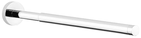 Primaster Teleskop Handtuchstange Classic Round Edelstahl Chrom Handuchhalter