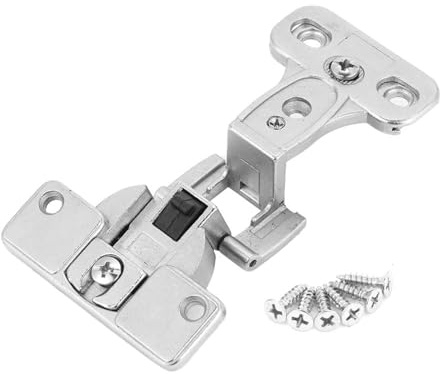 Broco 270° Weitwinkelscharnier Soft-Close, Möbelscharnier mit Dämpfung für Schränke, Küchen, Wohnmobile für Türstärken 14-19 mm