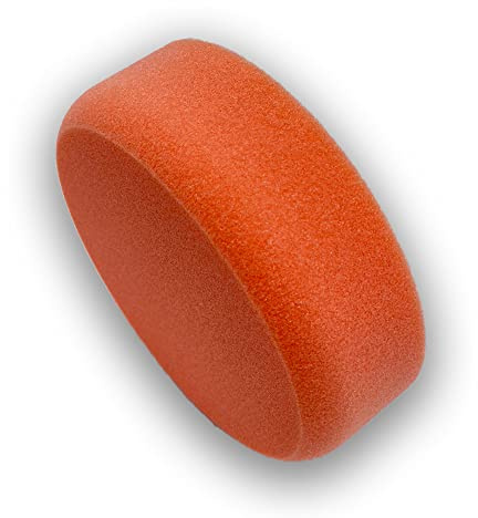 Tampone di Spugna per Lucidatura 150mm Tipo Duro Tampone Lucidante Auto Carrozzeria Moto Lucidatrice Rotorbitale Cera 150x50mm