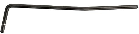 Musiclily Ultra 5mm Edelstahl Push-In Style Tremolohebel Tremolo Arm Bar für China Wilkinson M Series Tremolo Steg, Schwarz Ohne Kappe