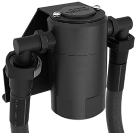 K&N Air Oil Separator Compatible with 2011-2023 Ford F150 & 2017-2023 Ford F150 Raptor | Catch Can, Efficient Blowby Protection, 81-0800