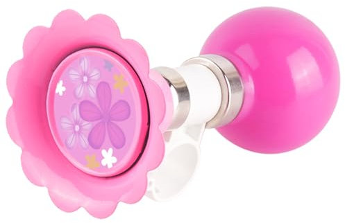 Valicaer Kinder Fahrradklingel,Kinder Fahrradhupe Fahrrad Warnglocke Laut Kinderfahrrad Warnklingel Fahrradglocke Kinder Fahrrad Horn Klingel Gummi Fahrradhupe aus Metall Hupe Fahrräder, Roller (Rosa)