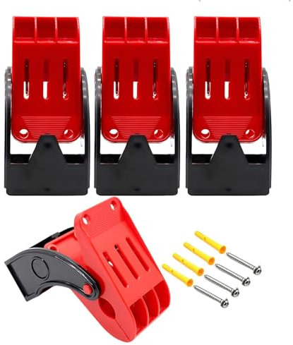 Autoteppich-Greifer – Schwenkfeder-Clips, Autowasch-Fußmatten-Klemmen, Reinigungsbügel für Fußmatten, Edelstahl-Automattenhalter, Wandmontage, rutschfeste Aufhänger für Teppichmatten und Fußmatten
