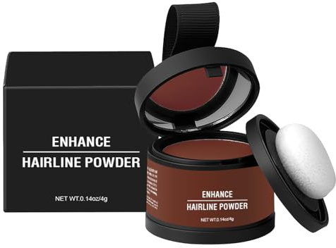 Hårfästpuder för kvinnor, hårpuder – hårtexturspulder med applikator, root Touchup Cover Up – vattentät, hållbar hårconcealer, gråtäckning, skuggningsverktyg för omedelbart tjockare, hela