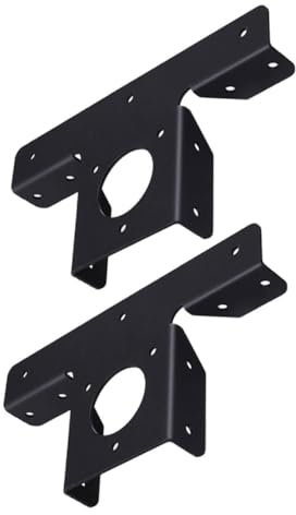 PAMINGONO 2pezzi Staffa Per Tettoia Pergola in Inossidabile Staffa Supporto Rinforzata Per Patio Angolare Ricambio Per Tettoia