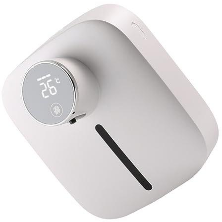 YOSADIER Dispenser Di Sapone Automatico Ricarica Usb Dosatore Murale Touchless Per Liquidi Viscosi Erogatore Intelligente Per Cucina e Bagno Design Compatto e Facile Da Installare