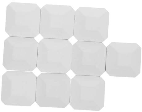 BEBEMOKO 10pcs Gas Grill Briquettes Replacement for Bbq Cordierite Bbq Grill Briquettes for Outdoor Cooking