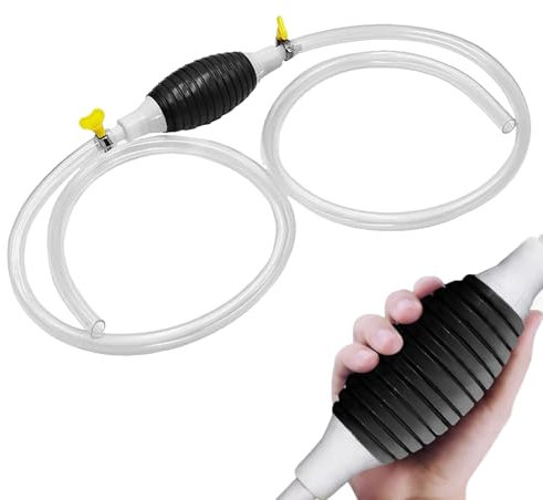 Siphon Liquid Pump Portable Liquid Siphon Pump,Siphon Pump Kit,Fluid Syphon Pump,Portable Hand Water Transfer pump,Hand Fish Tank Liquid Pump Kit Portable Water Pump for Fluid,Water,Fish Tank,2M