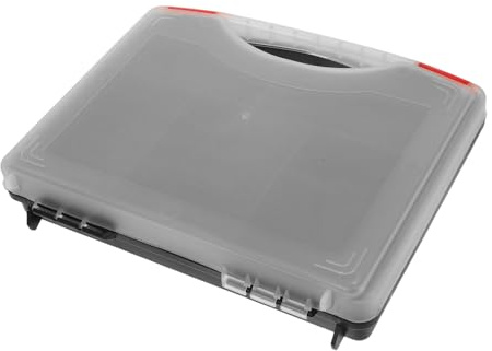 Hemobllo Caja De Almacenamiento Organizador Para Tornillos Pernos y Clavos Caja De Almacenamiento De Plástico Para Organizar Pequeñas El Taller o Garaje