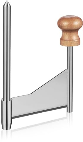 Ipetboom Rallador de Queso Manual de Acero Inoxidable 304 Disco Giratorio y Mango Ergonómico, Cortador Rotatorio para Queso y Chocolate, Herramienta Profesional para Cocina Doméstica