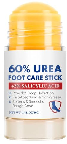 Crème Pour Les Pieds Baume Hydratant Anti-Crevasses 40 g En Stick | Crème Mains Soin Réparateur Pieds Secs Genoux Mains
