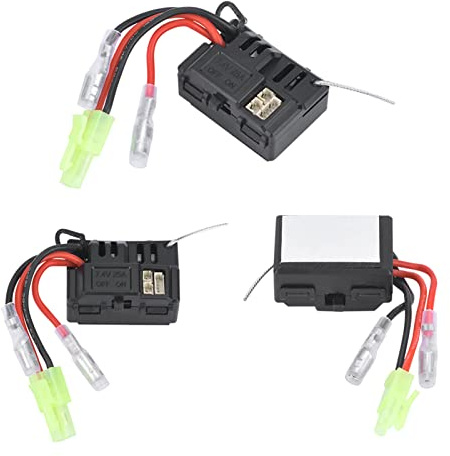 CHICIRIS Placa Receptora Impermeable RC, Componentes Electrónicos Piezas de Actualización de Automóviles RC de Plástico, Reemplazo Liviano de Alta Precisión para Usuarios de Automóviles Modelo 1 18